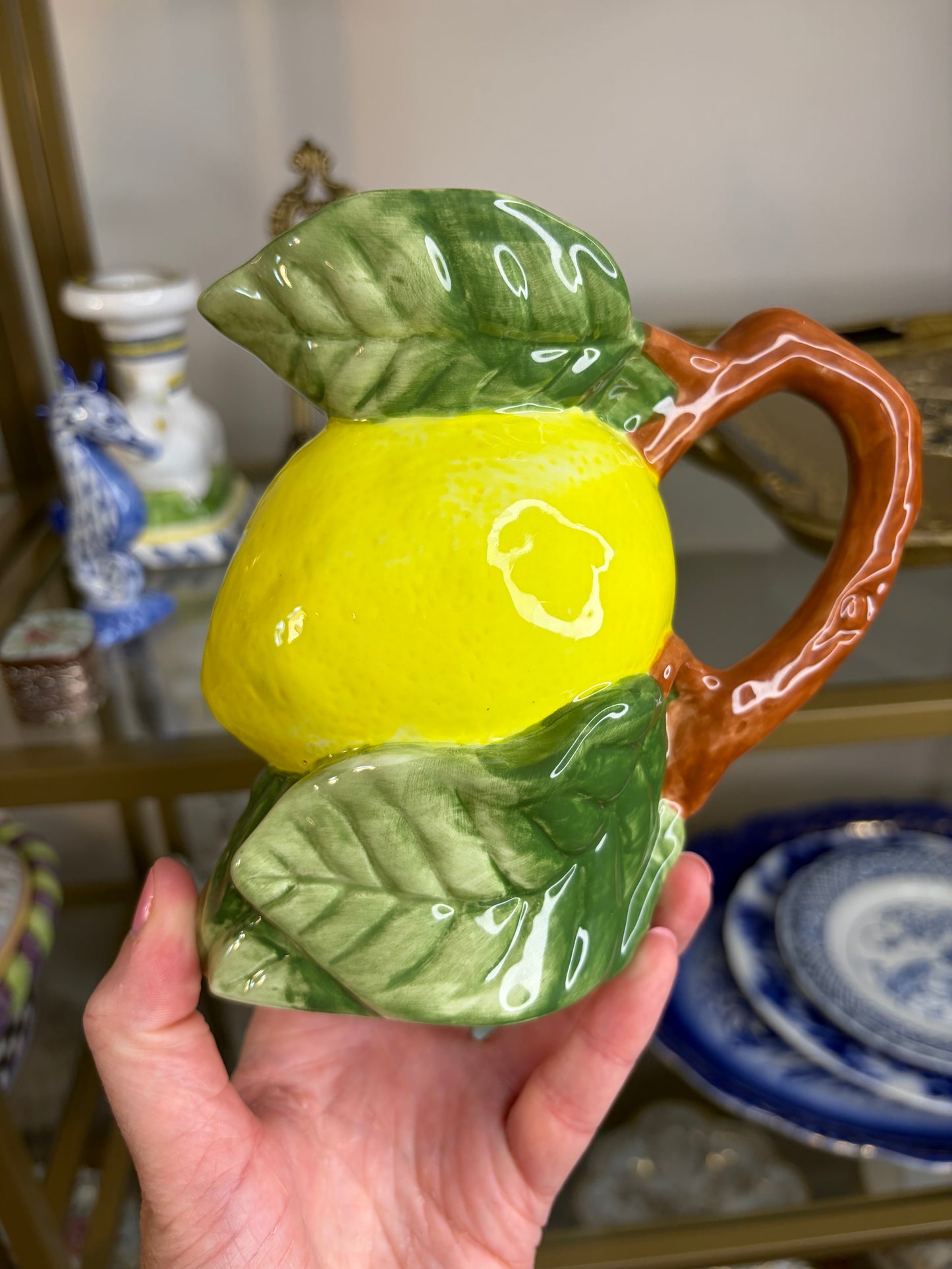 Reserved! Lovely lemon small pitcher!