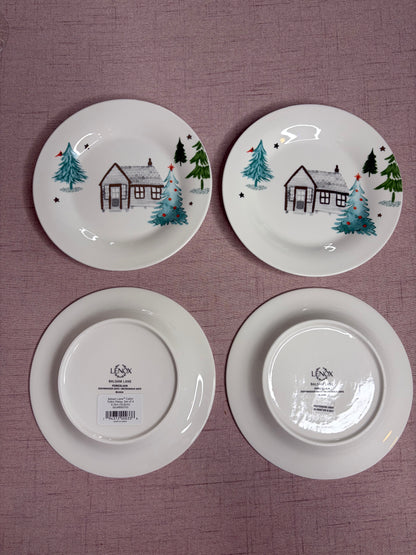 Lenox Balsam Lane set of 4 plates!