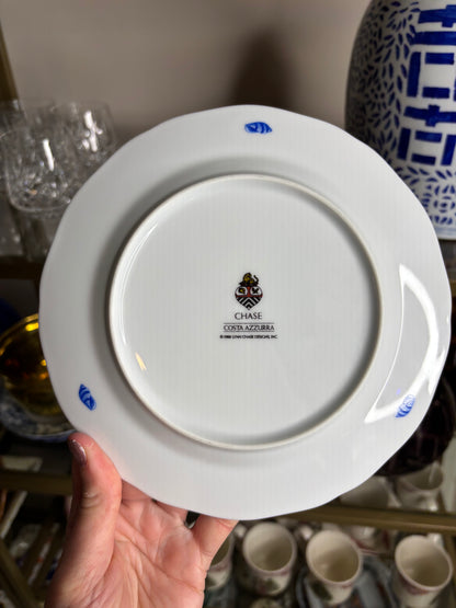 Stunning Lynn Chase Costa Azzurra salad plate!