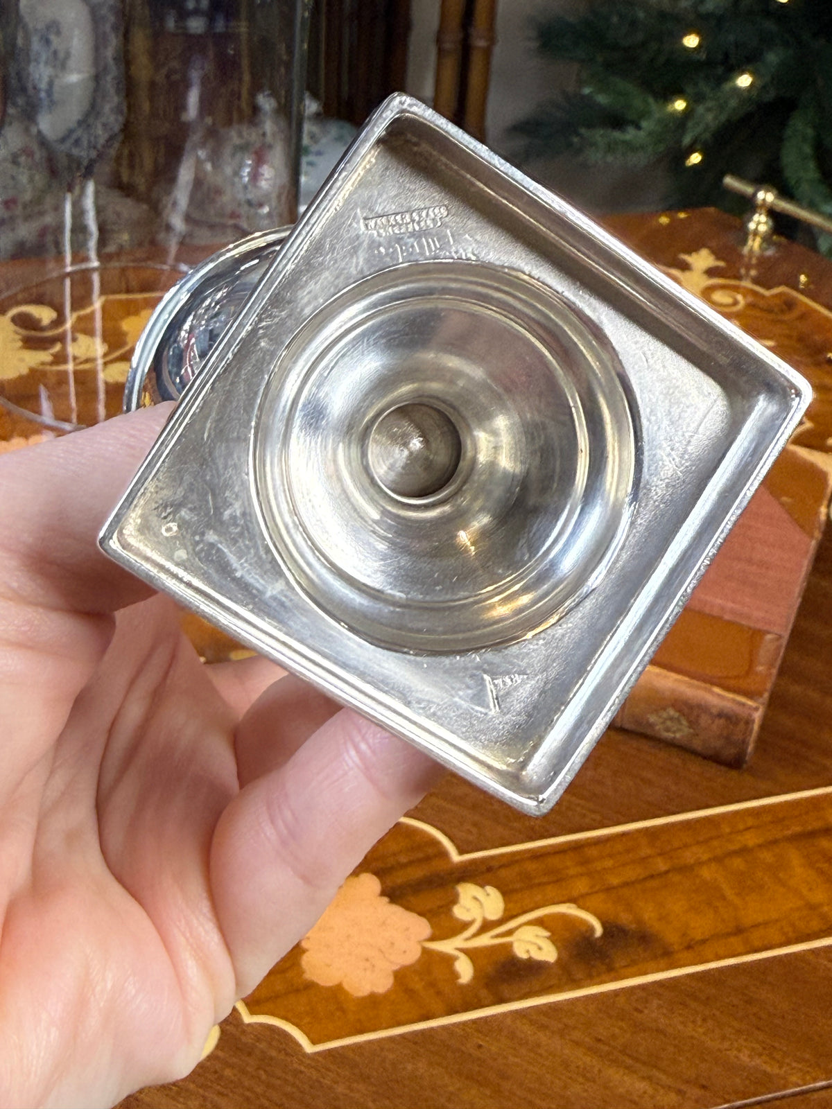 Antique Walker & Hall Sterling Silver Sugar Caster | Sheffield 1923 | Garland Decoration | 7” H