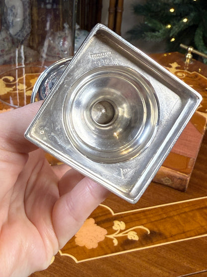 Antique Walker & Hall Sterling Silver Sugar Caster | Sheffield 1923 | Garland Decoration | 7” H