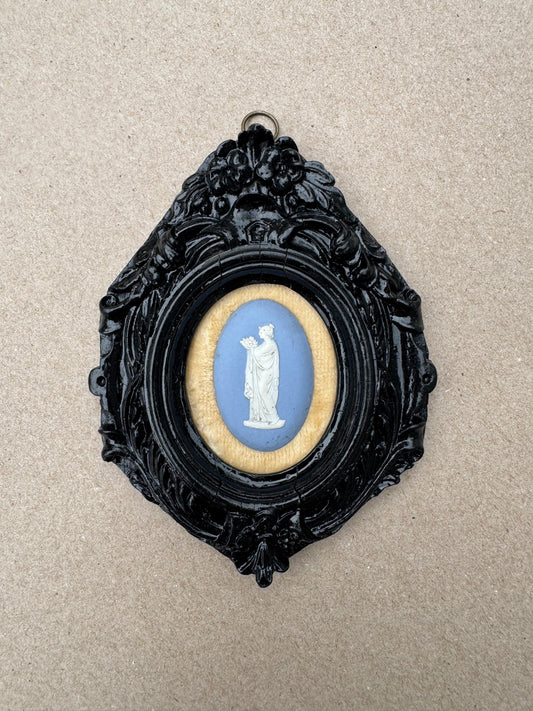 Light blue Wedgewood pendant