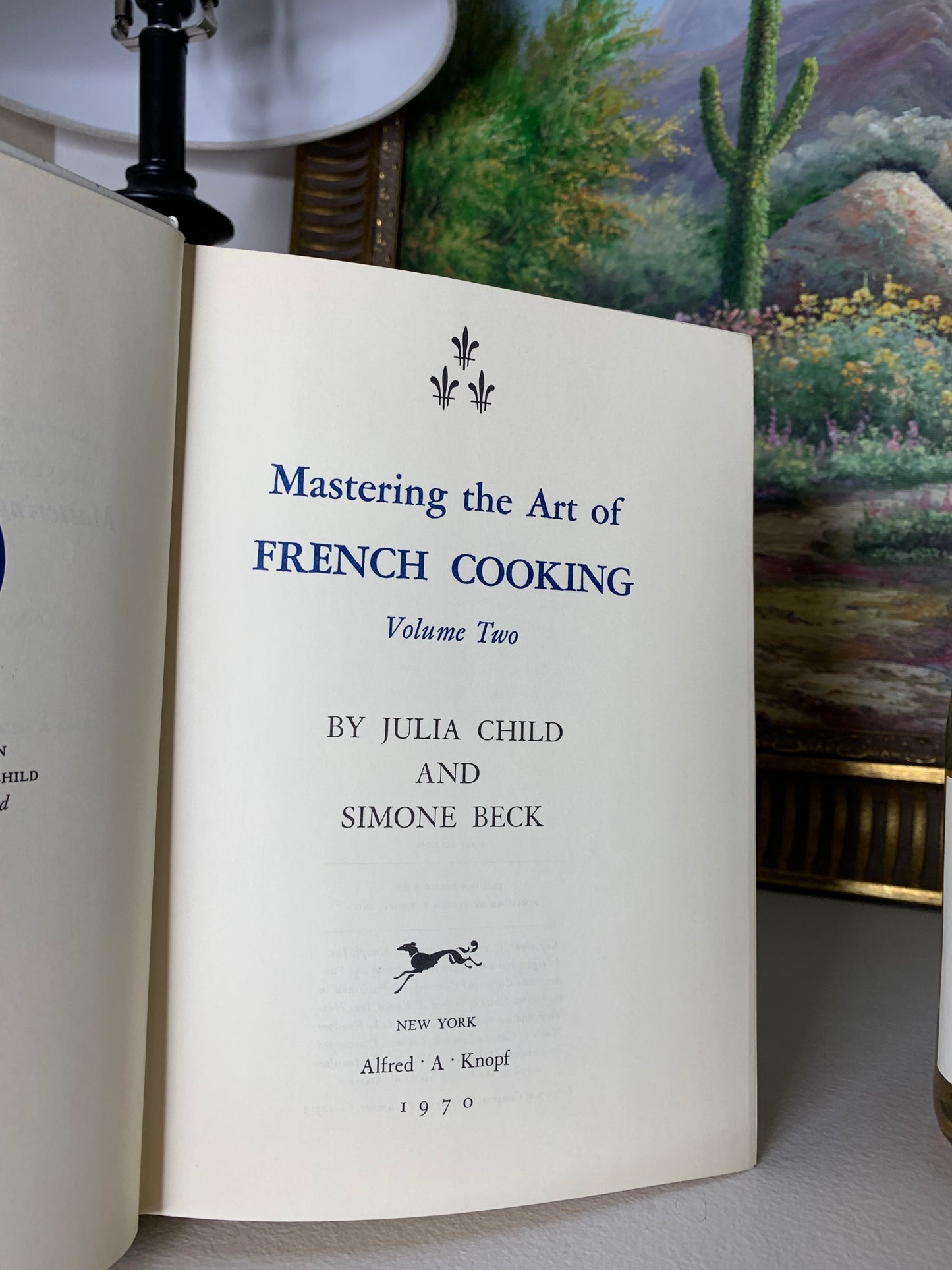 Rare 1970 First Edition Julia Childs Mastering the Art of French Cooking Volume 2! - Vintage condition!