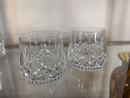 Beautiful Waterford Lismore Roly Poly pair!