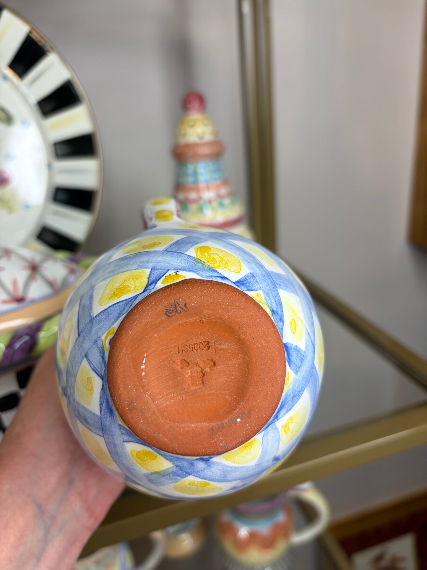 MacKenzie-Childs Aalsmeer creamer!