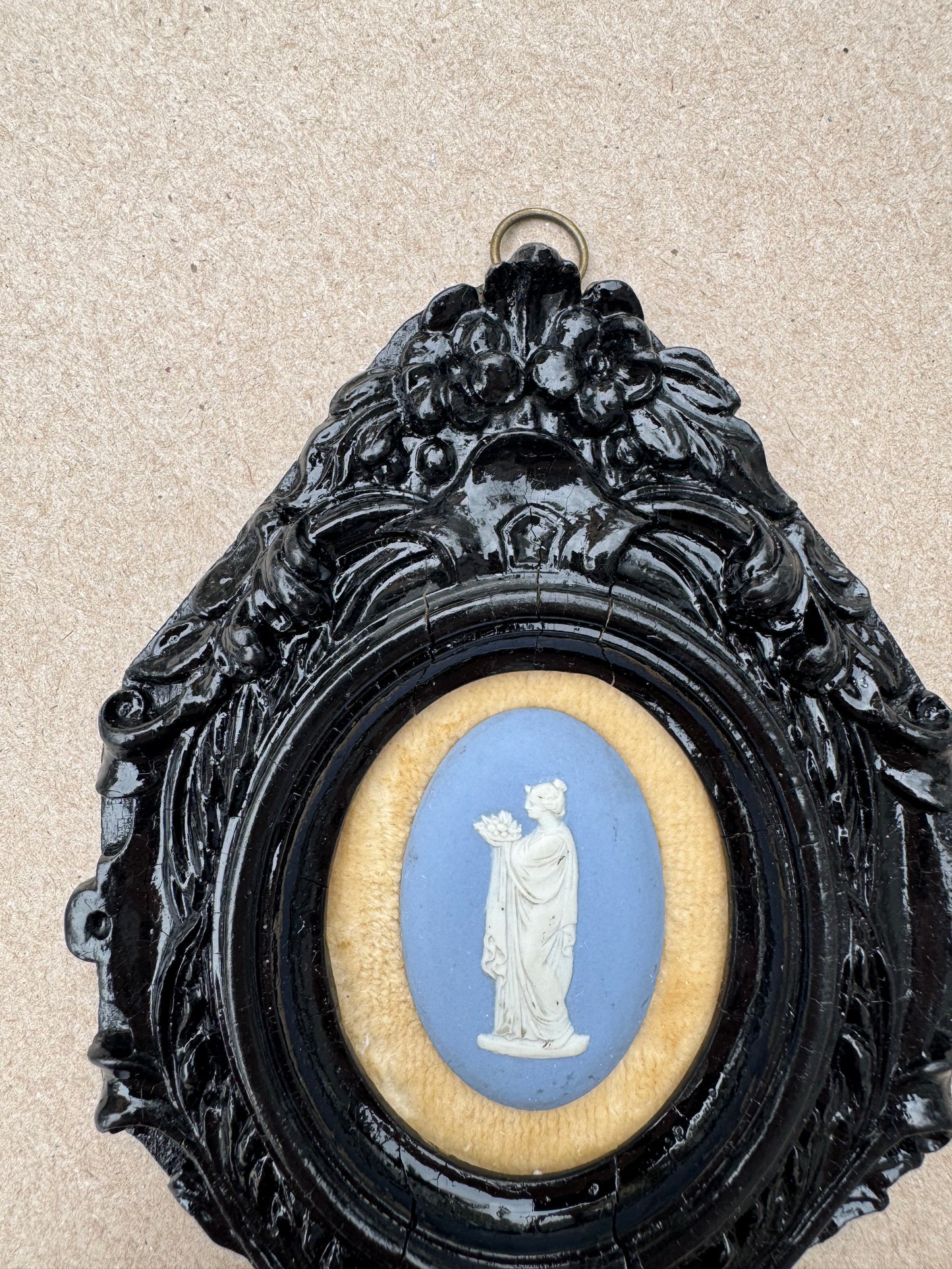 Light blue Wedgewood pendant