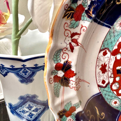 Rare Antique Imari Mason’s of England Charger/ Platter, 12.5”D