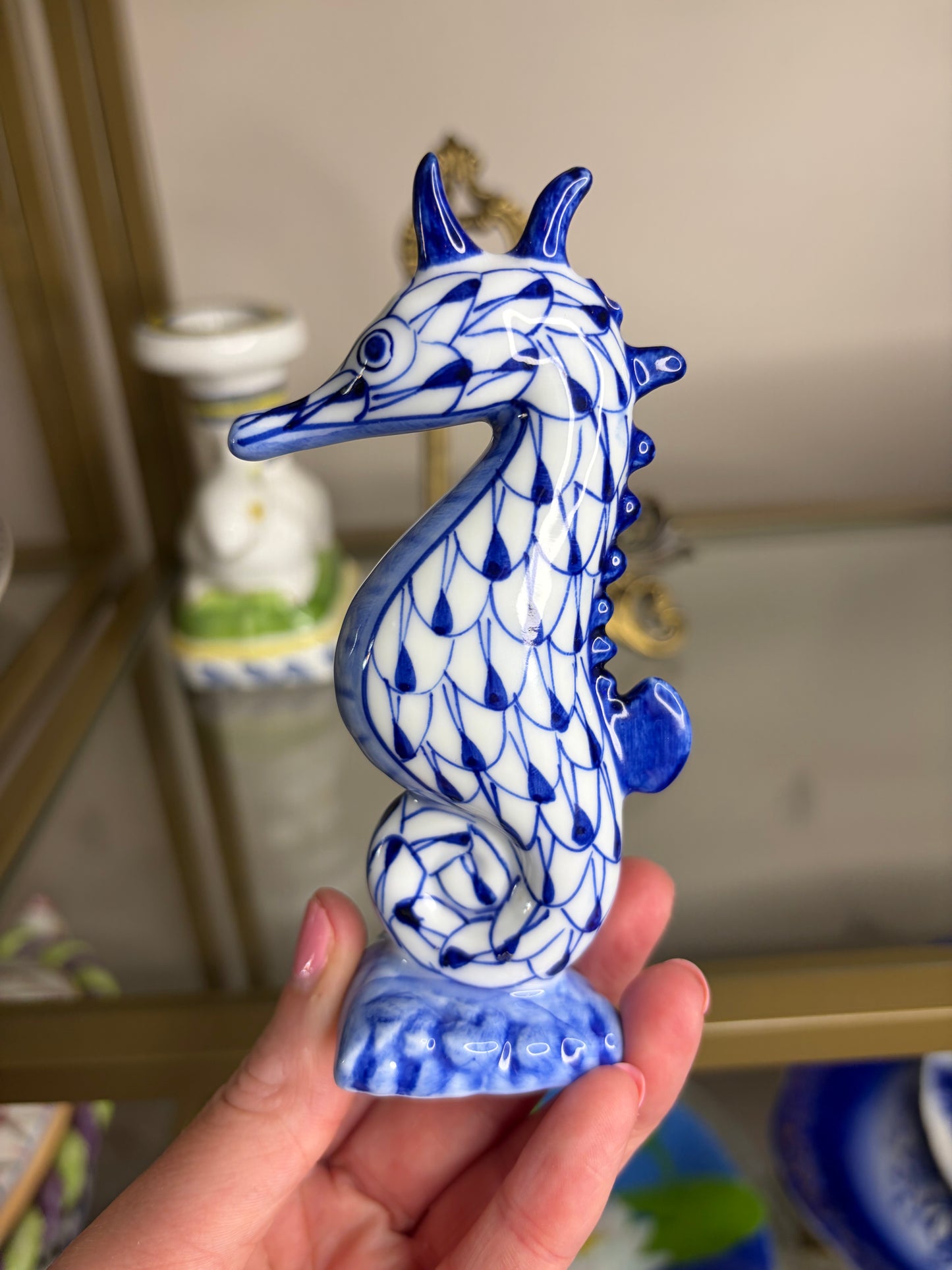 Lovely Andrea by Sadek seahorse! As is!