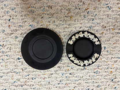 Wedgwood Basalt trinket dishes pair!