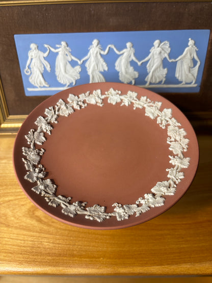 Wedgwood Jasperware terracotta compote!