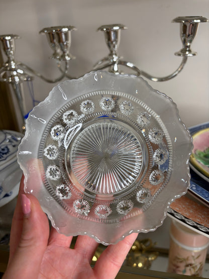 Lovely caviar serving dish with spoon!