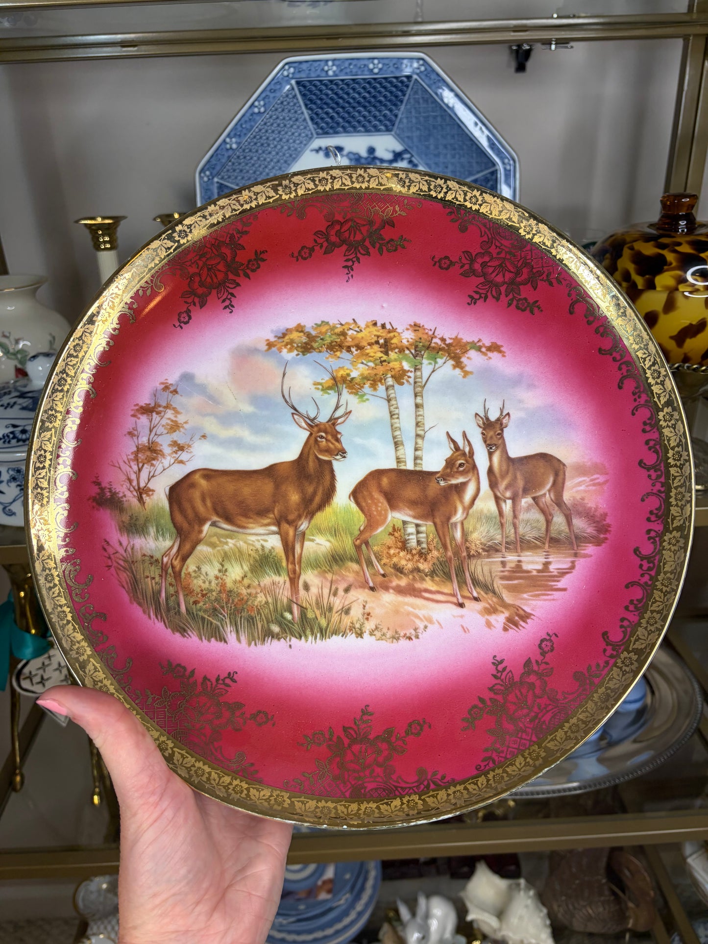 Reserved! Beautiful deer platter!