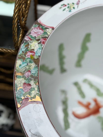 XLarge Famille Fish Bowl Planter - 18.5”D, a whopping 17” Tall,