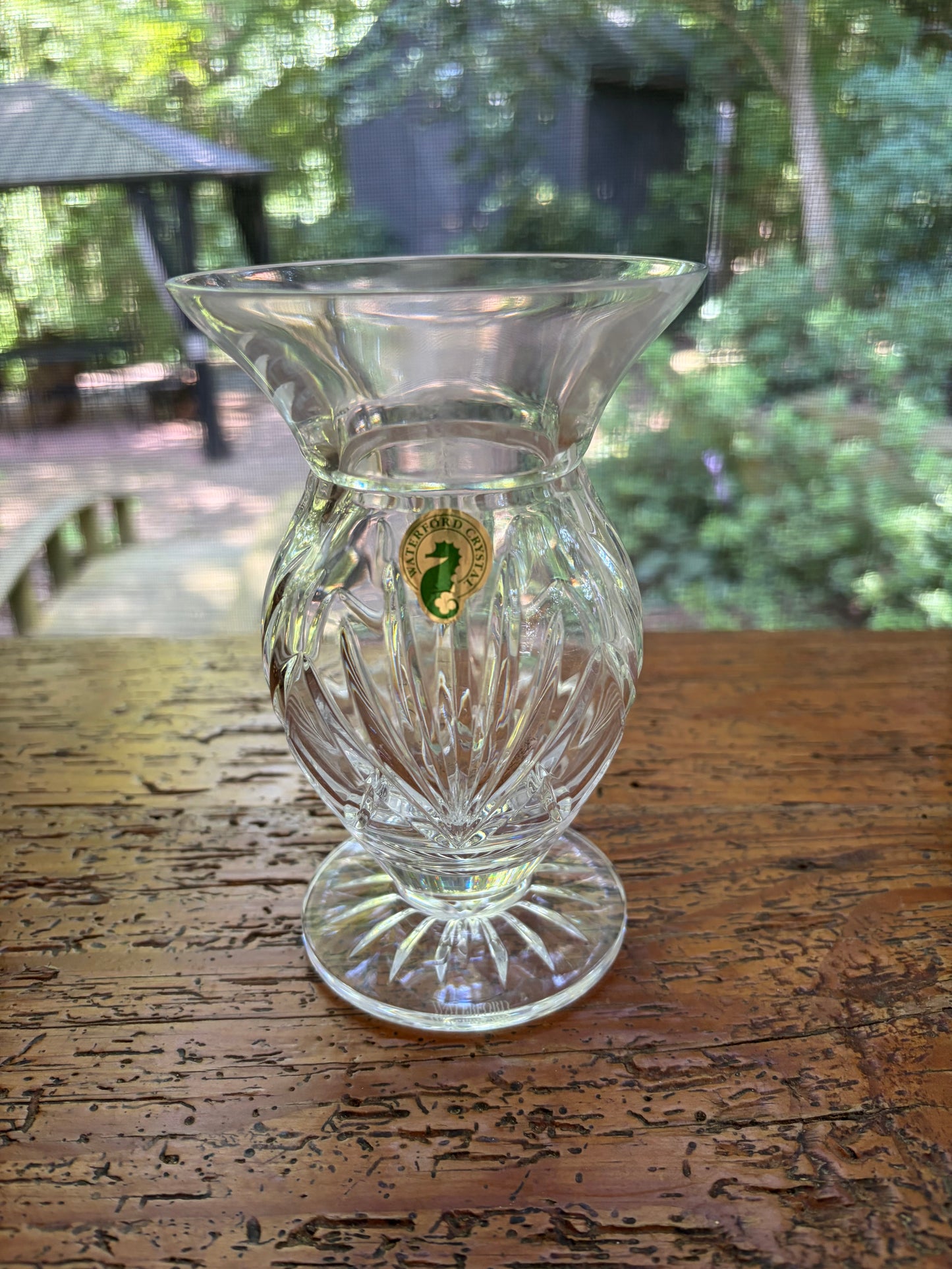 Beautiful Waterford Crystal Marcella 6” vase!