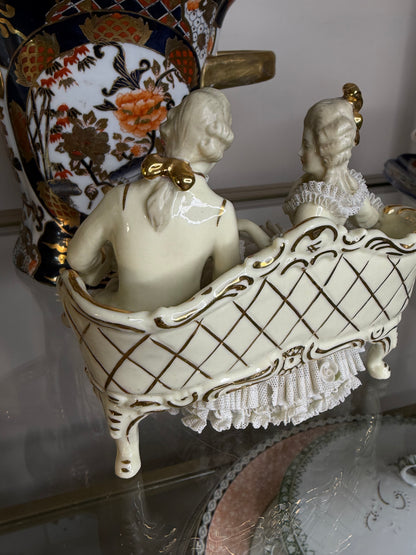 Stunning Dresden Lace courting couple!