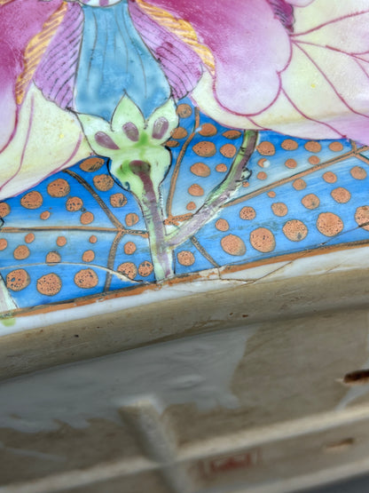 Large Tobacco Leaf Footbath - AS IS