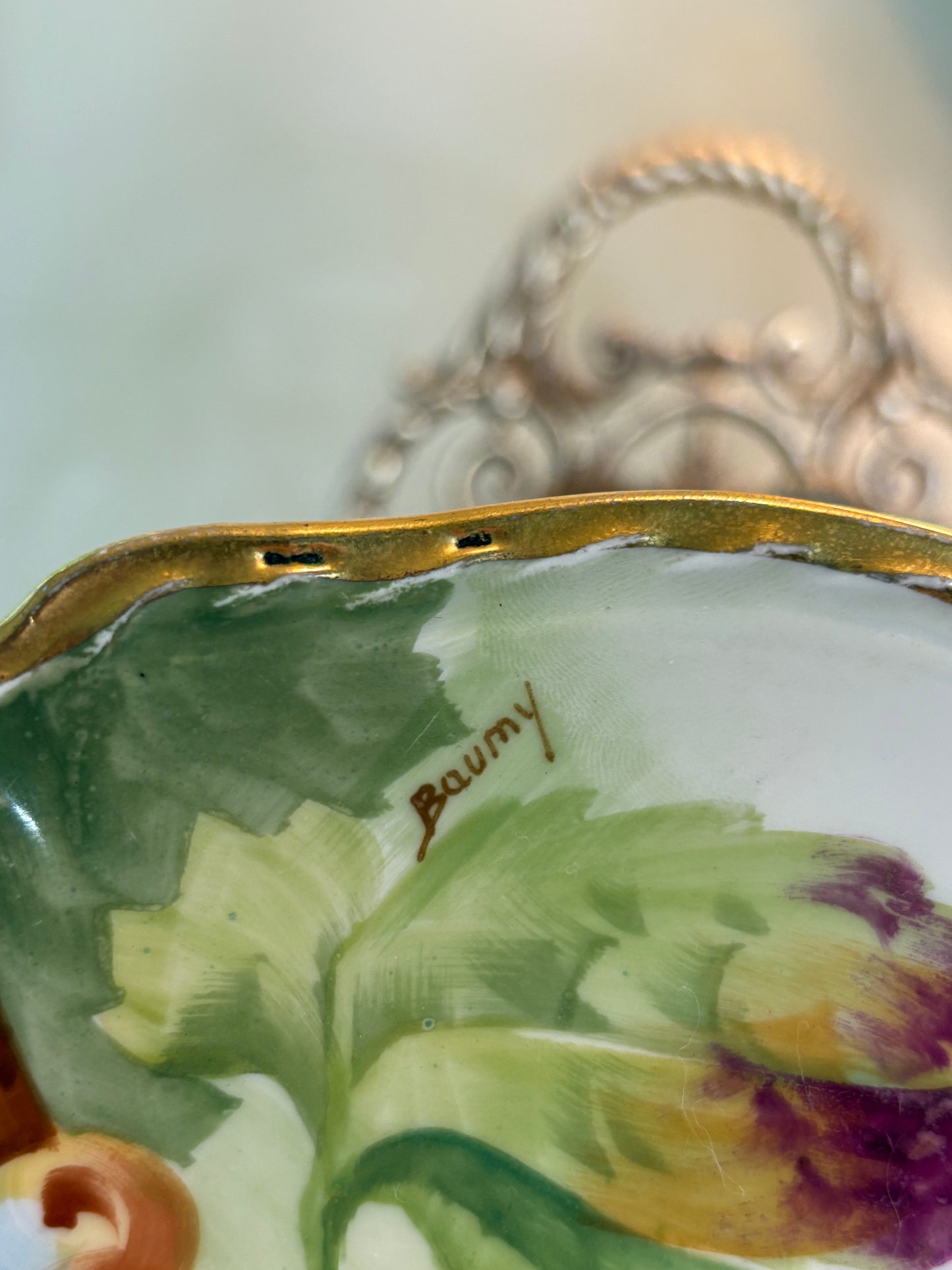 Live 7/10 Reserved for Maria-Limoges Plate