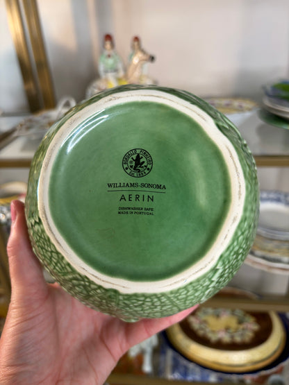 Beautiful Bordallo Pinheiro for Williams-Sonoma pitcher with birds!