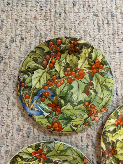 Le Houx
by FAIENCERIE DE GIEN set of 3 plates!