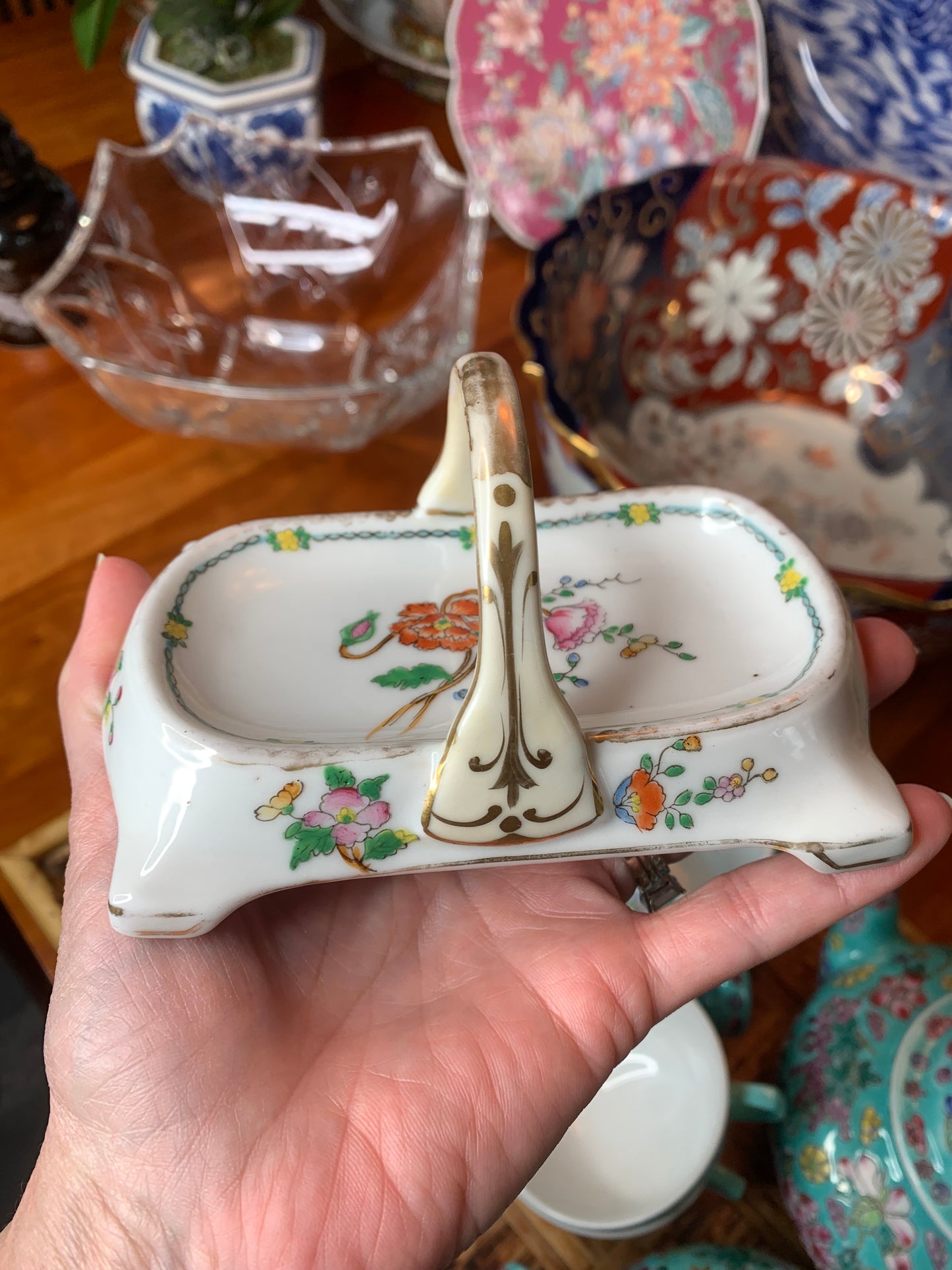 Vintage Imperial Nippon Handled Dish