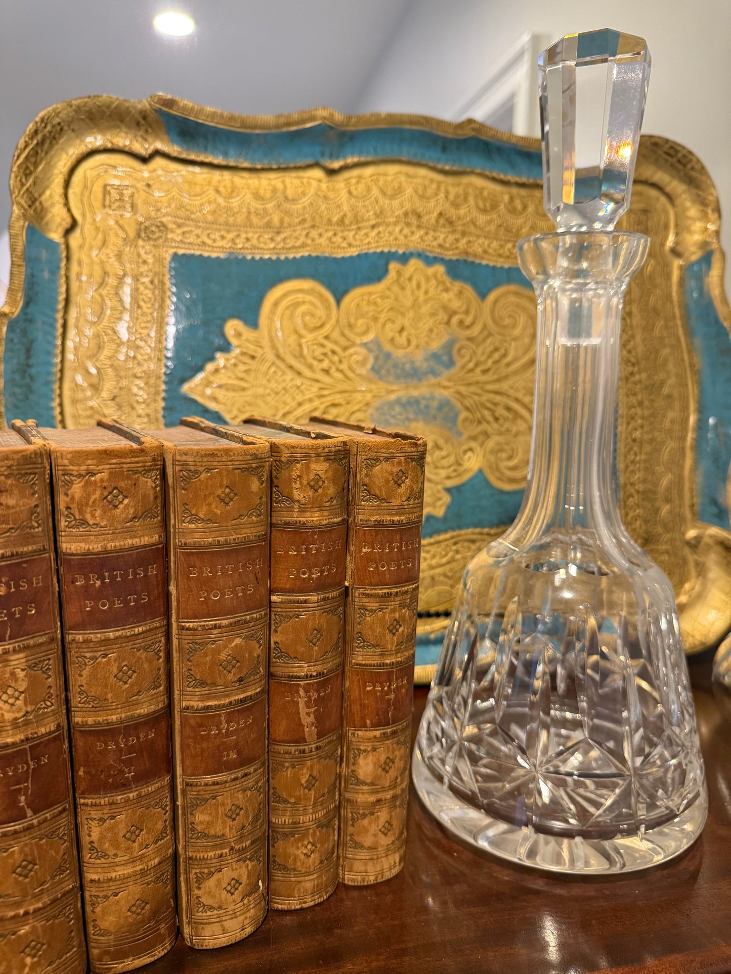 Live 12/2 Reserved Julie - Beautiful 13” Crystal Decanter