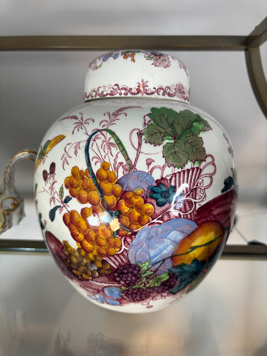 Gorgeous Mason’s ironstone lidded ginger jar!