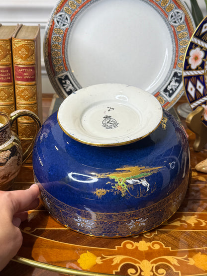 1920s Carlton Ware Chinese Style Bowl | 10" Diameter | Style DA4322