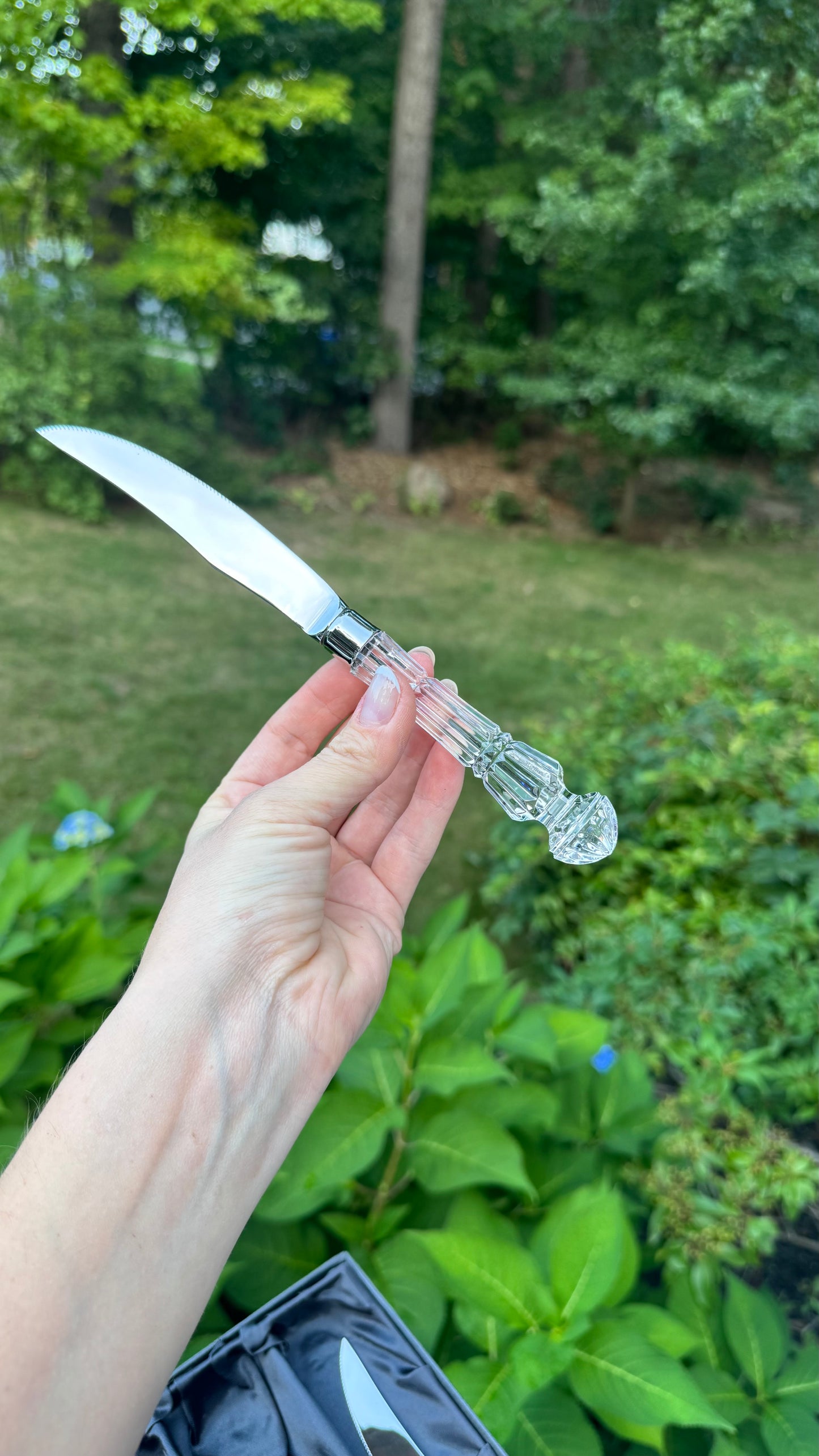 Waterford crystal set of 4 knives