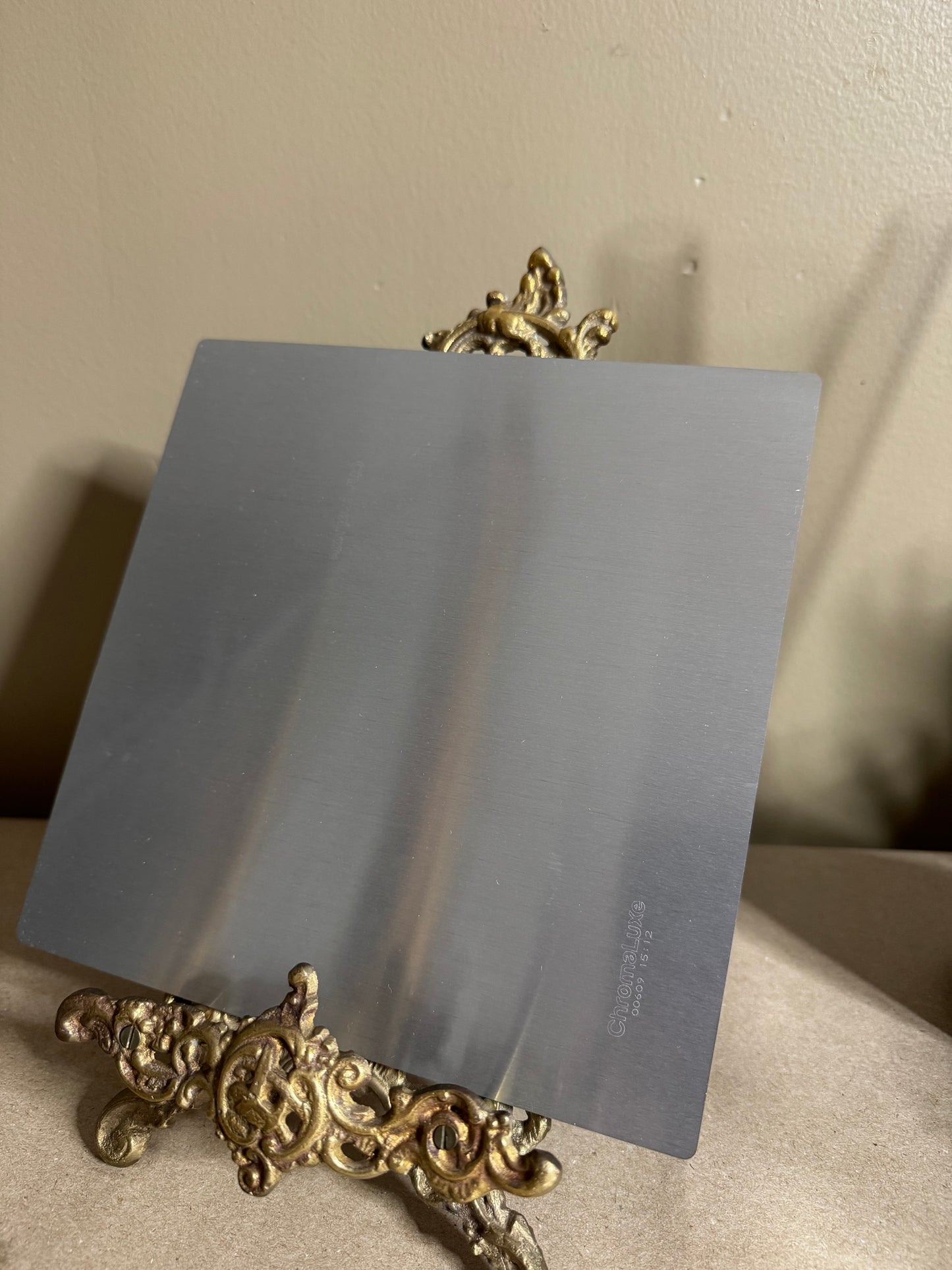 Metal tile print with original artwork