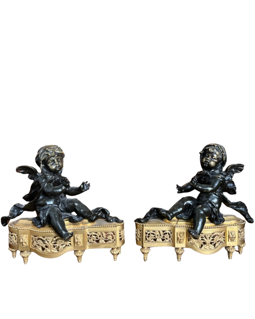 Reserved Superb Pair Chenets Final payment