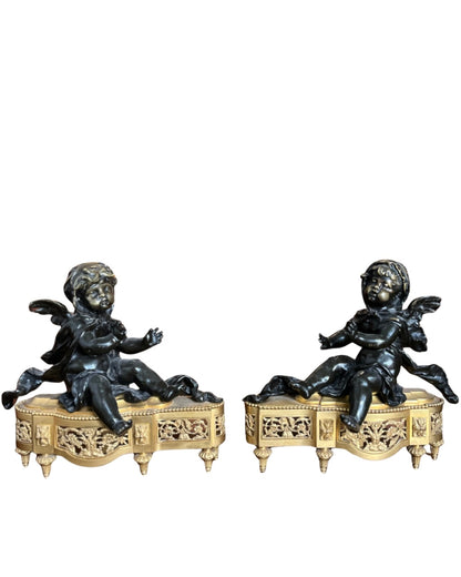 Reserved Superb Pair Chenets Final payment