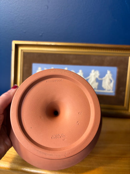 Wedgwood Jasperware terracotta compote!