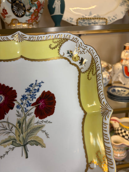 Beautiful Chelsea House floral platter!