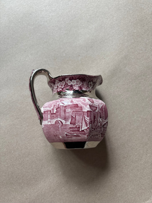 Reserved pink pitcher
