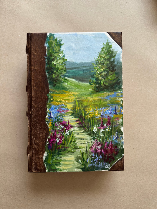Solo Live 07/23 Hand painted large journal 10x7”