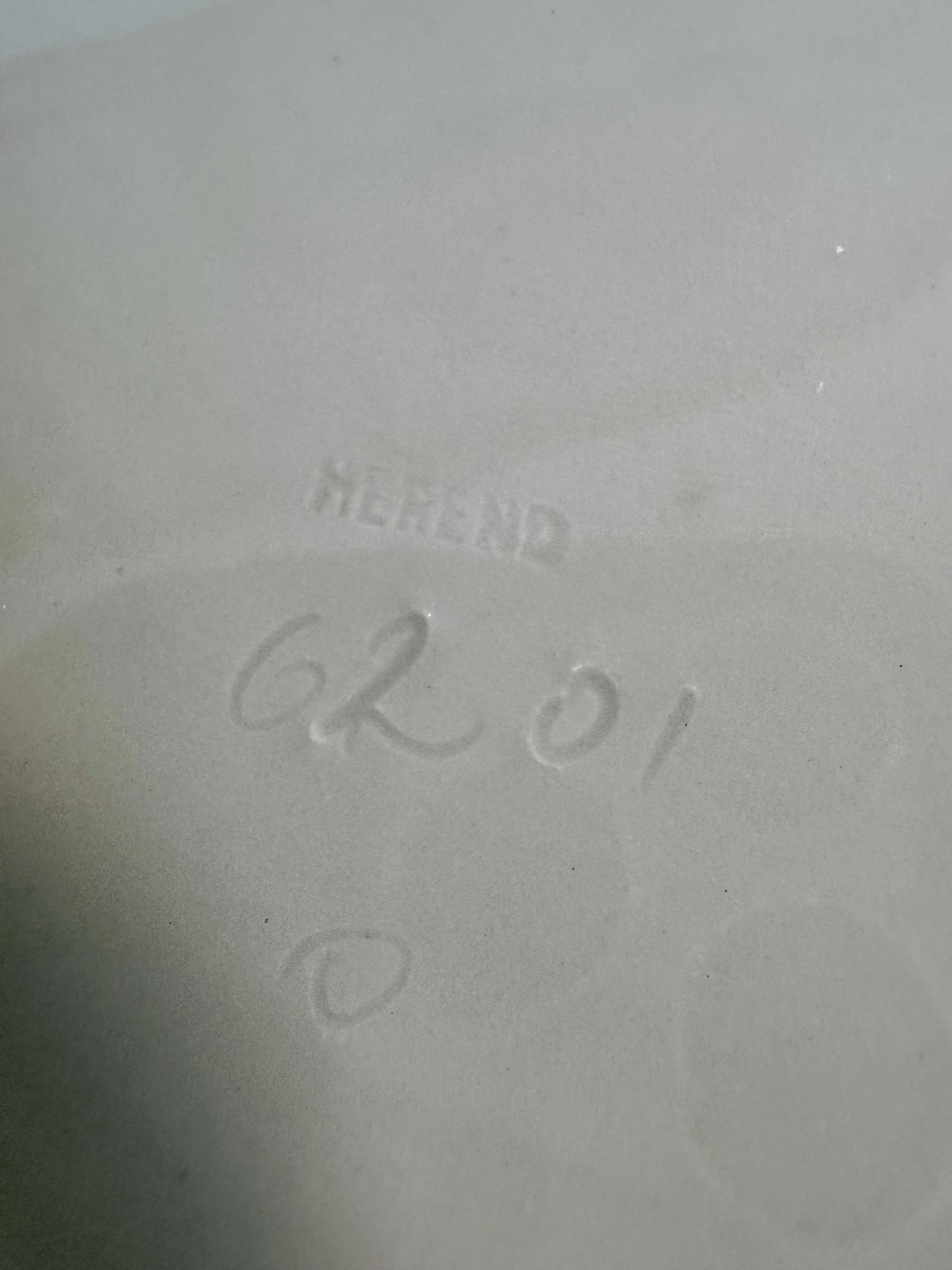 Vintage Herend Saxonian Bouquet Reticulated Biscuit Barrel, Made in Hungary, 7.5"