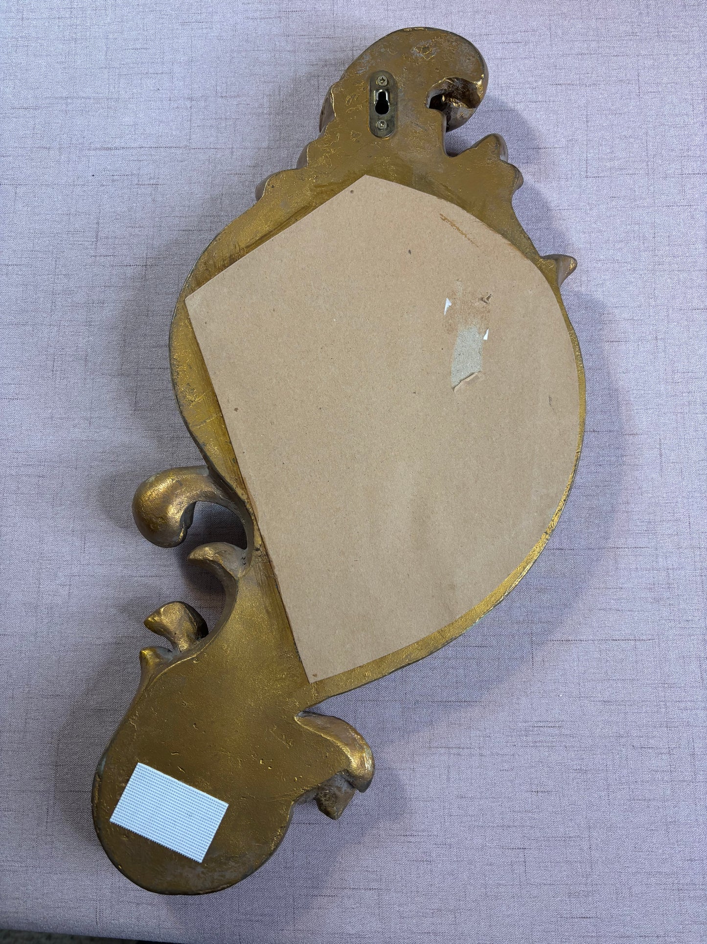 Gorgeous ornate scroll style mirror!