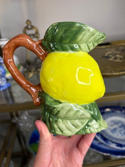 Reserved! Lovely lemon small pitcher!