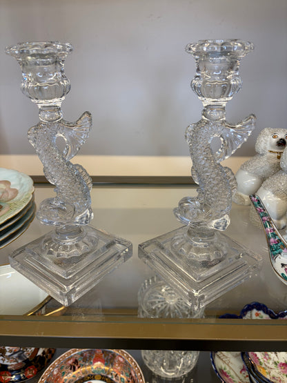 Beautiful koi fish candleholders pair!