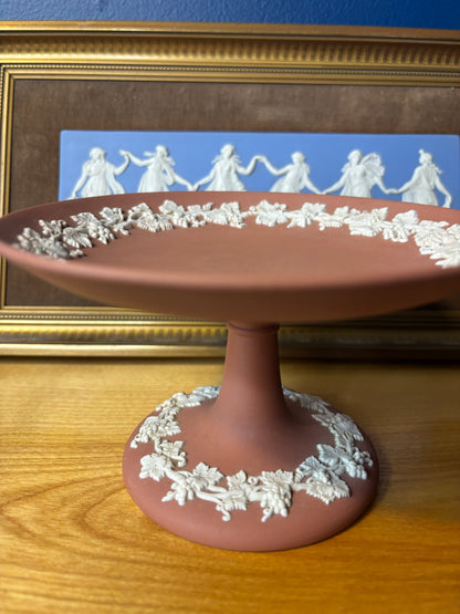 Wedgwood Jasperware terracotta compote!