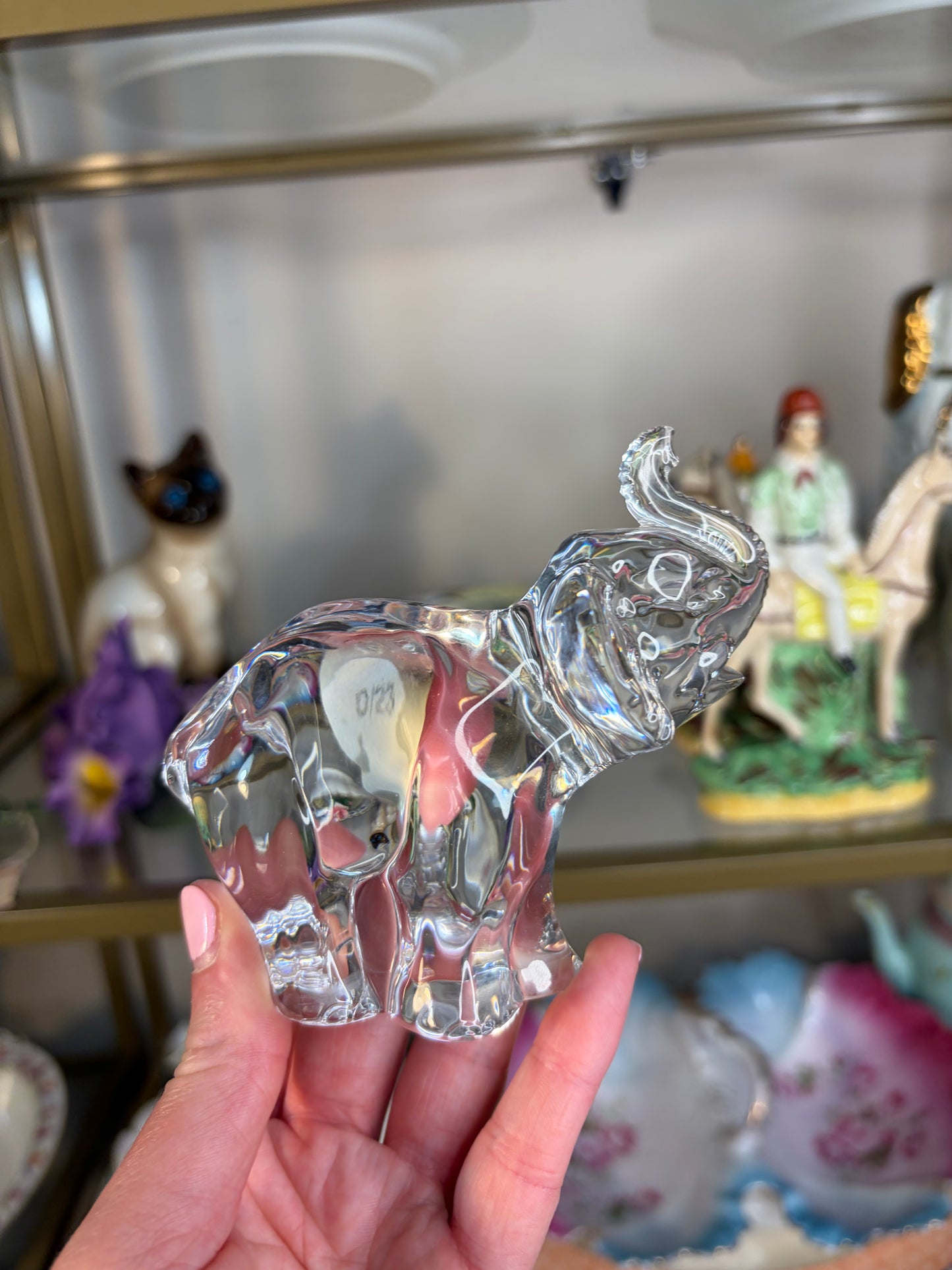 Beautiful Waterford crystal elephant!