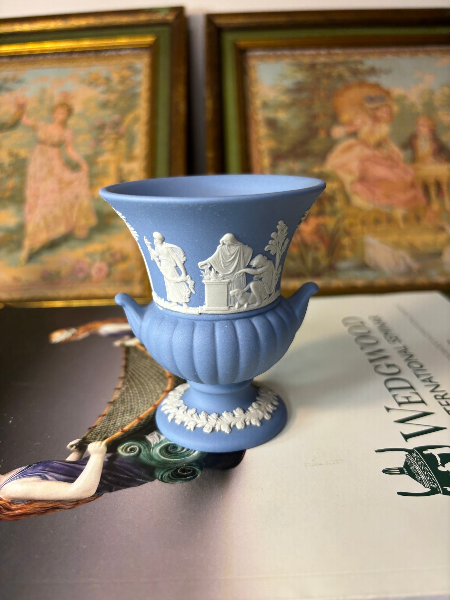 Wedgwood Jasperware urn vase!