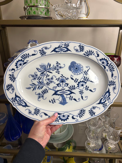 Gorgeous Blue Danube 15 3/4” platter!