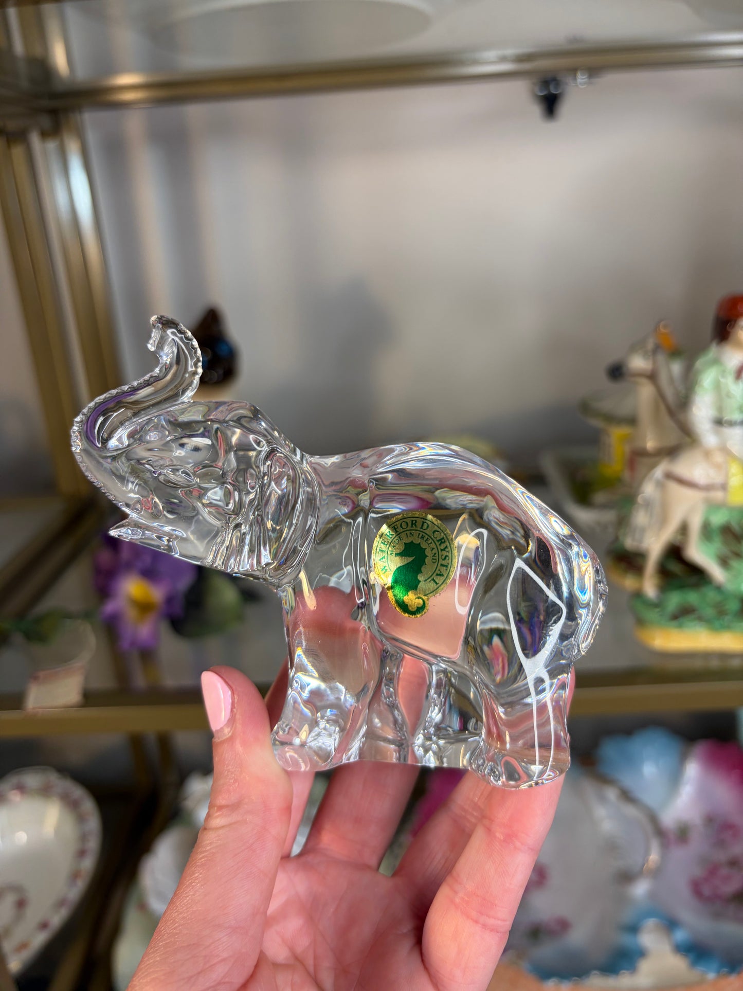 Beautiful Waterford crystal elephant!