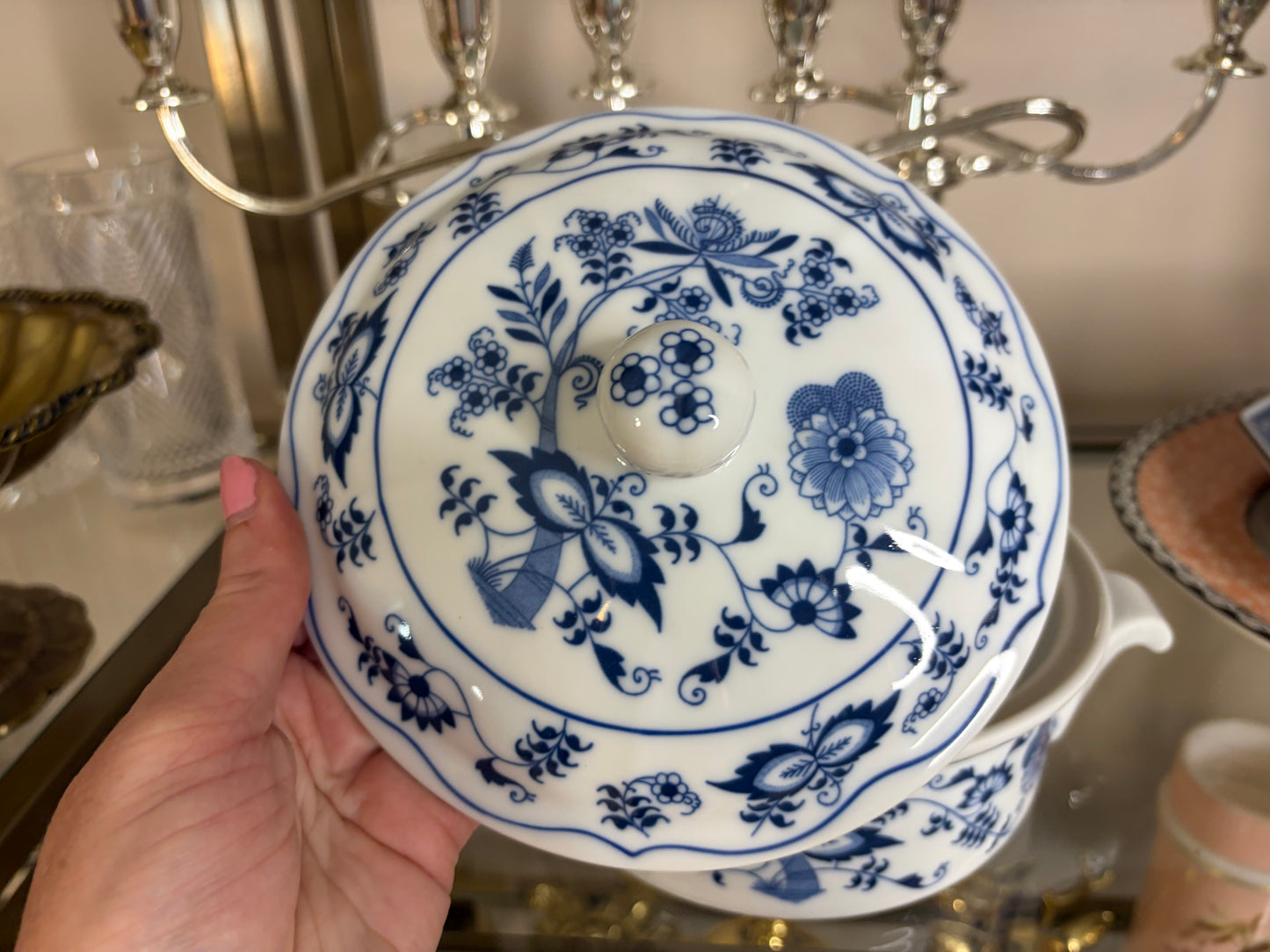 Lovely Blue Danube casserole dish!