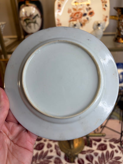 Antique Famille Rose plate! As is!