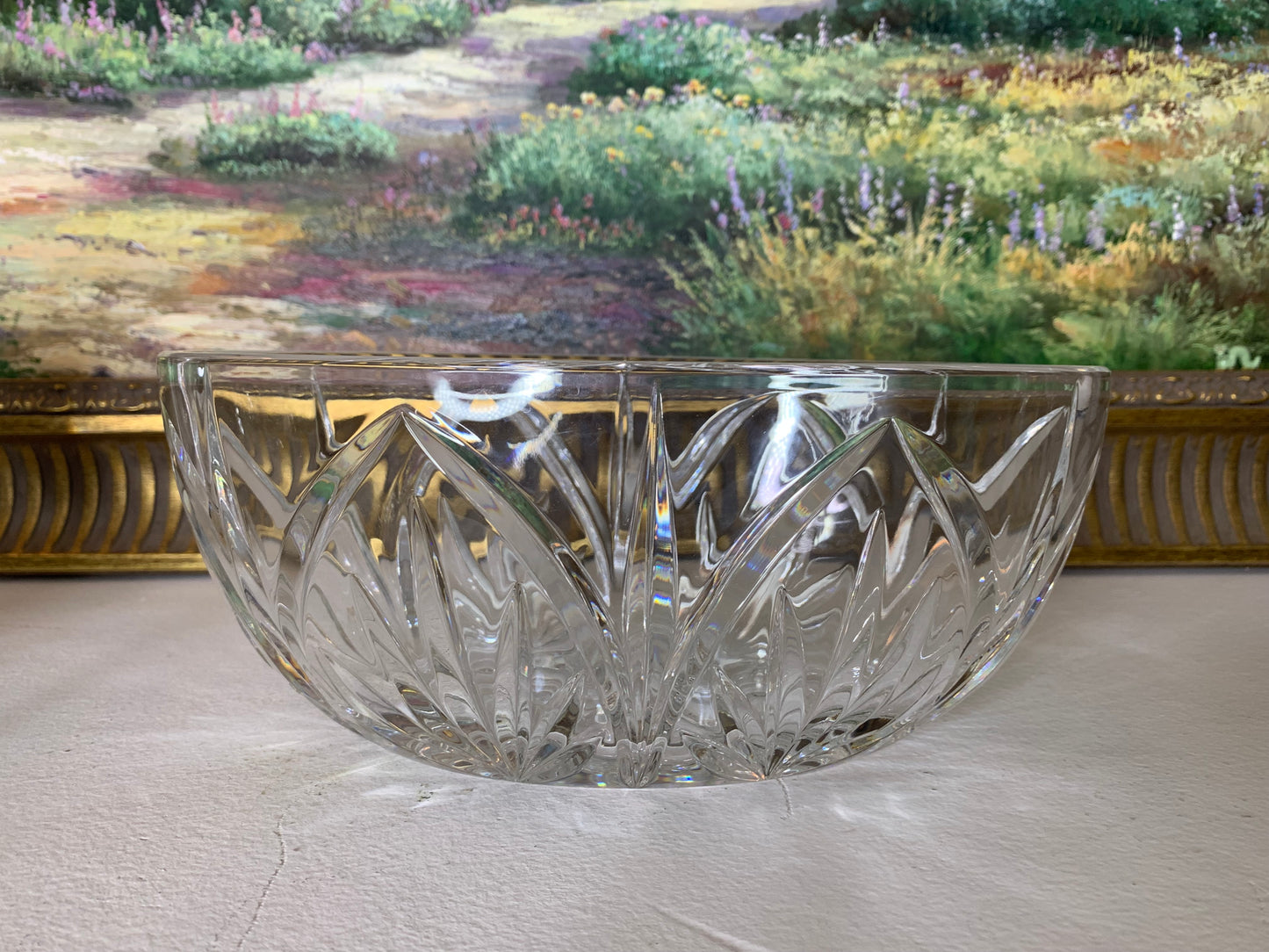 Stunning Waterford Crystal Oval Bowl - Excellent condition!