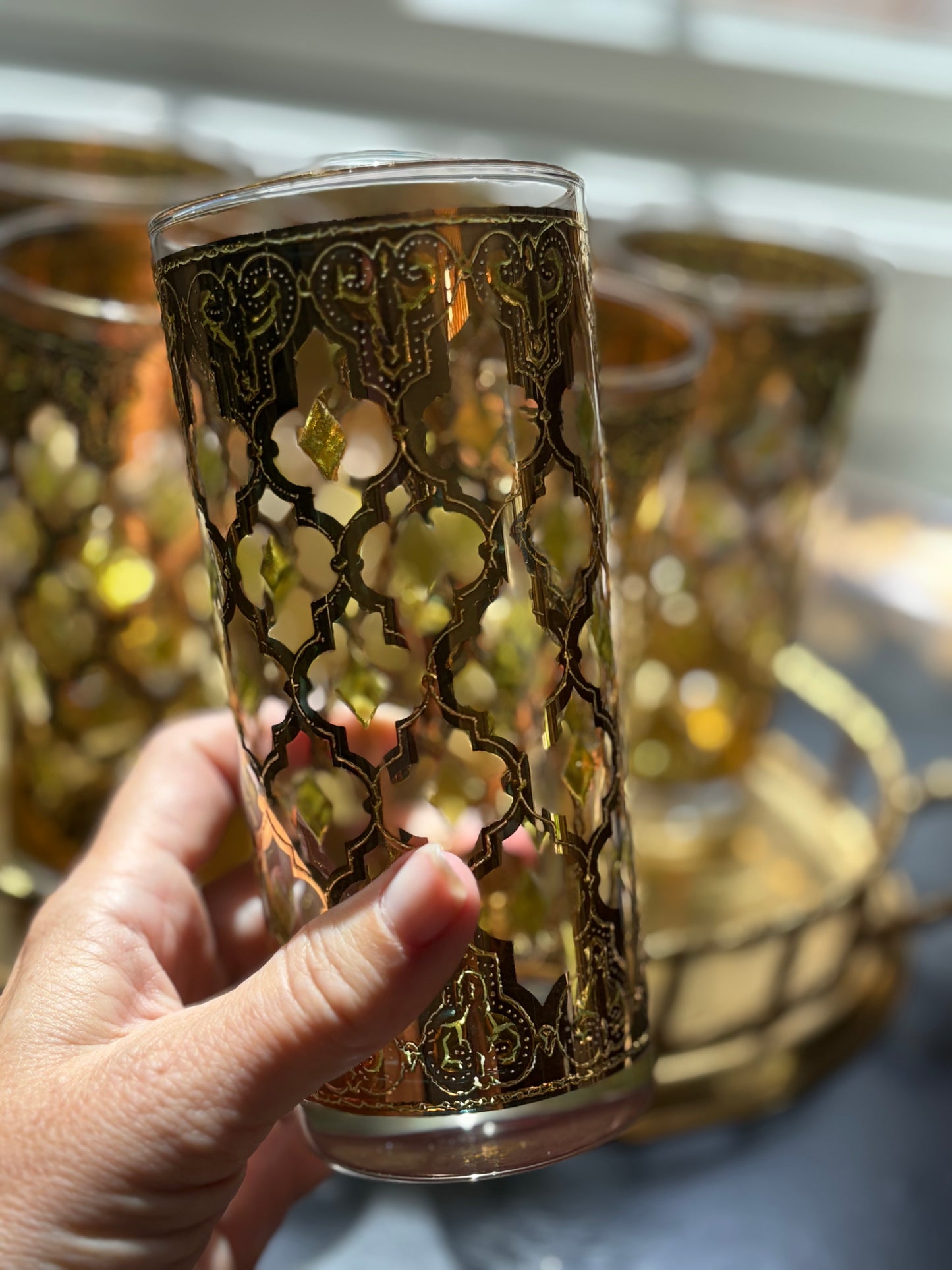 Set (8) Culver “Valencia” Tumblers