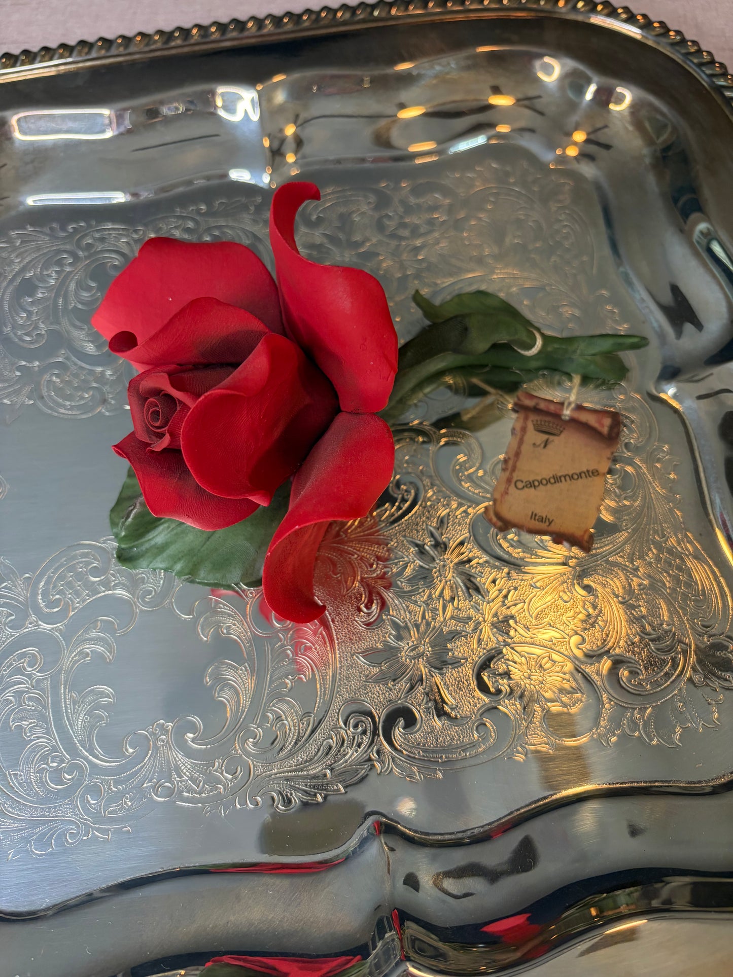 Lovely Capodimonte rose!
