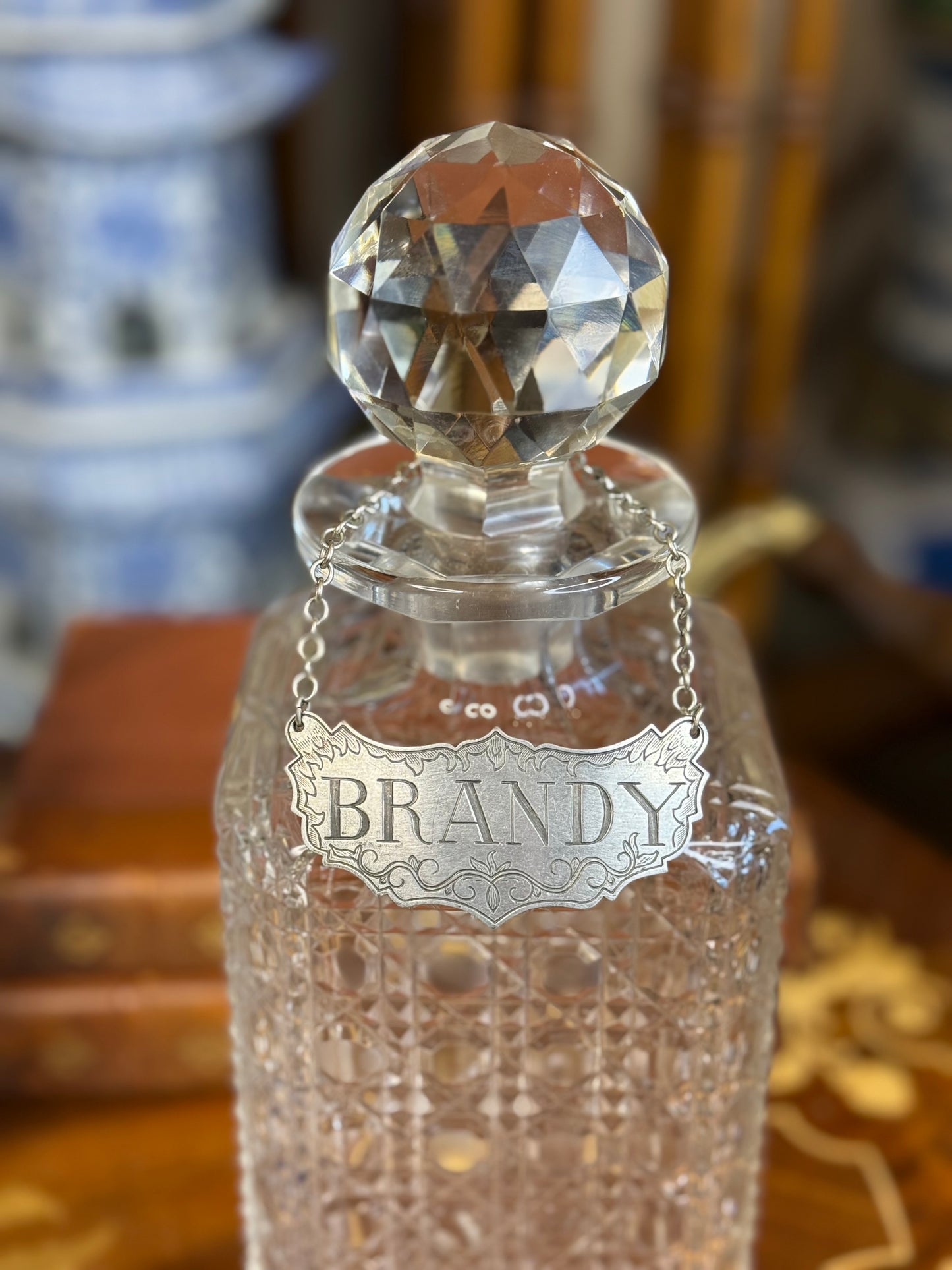 STEIFF Pewter Liquor Tags: Sold Separately